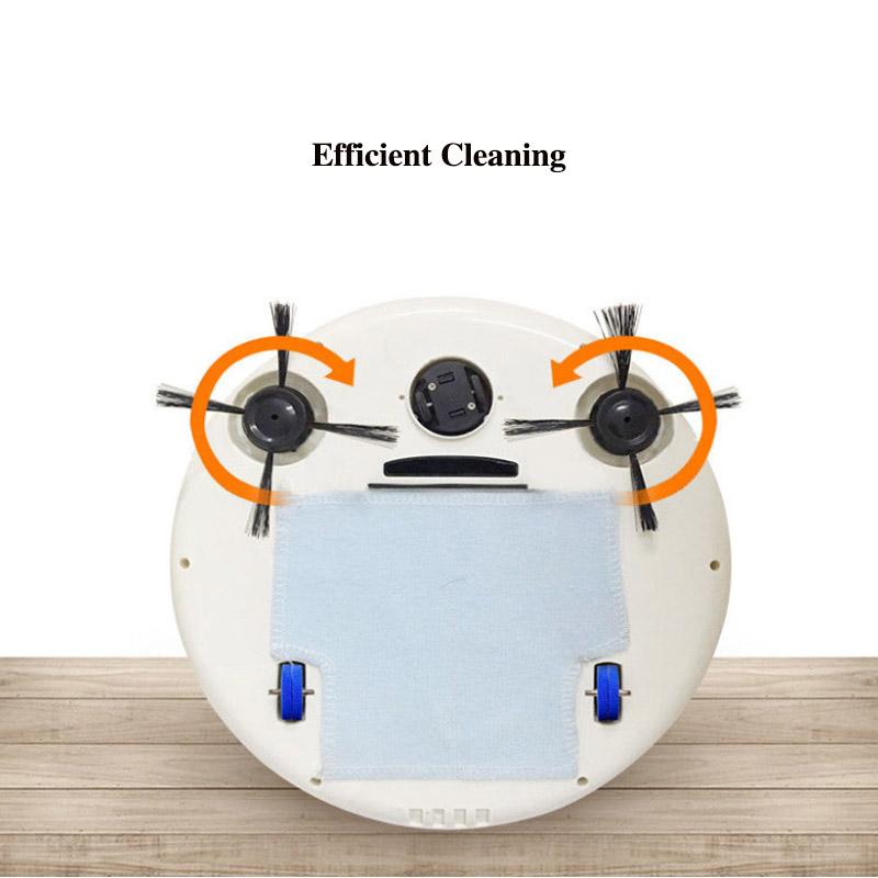 Smart Sweeping Machine Automatic Household Cleaning Vacuum Cleaner USB Charging 3-in-1 Sweeping Robot