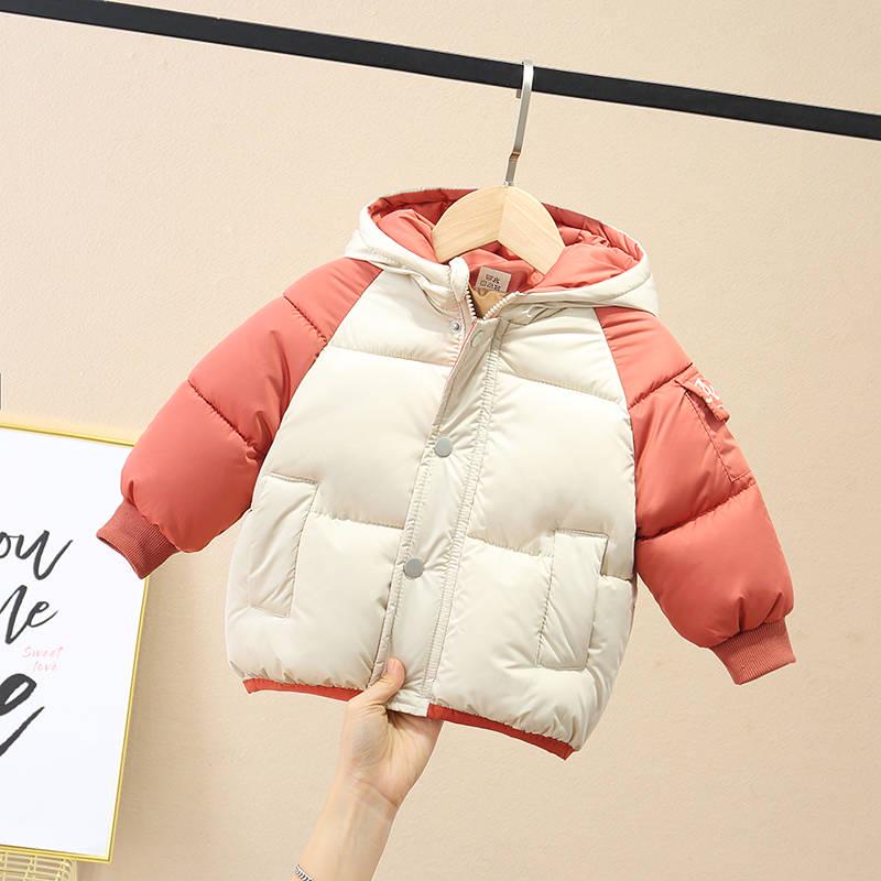 Down Parkas Winter Warm Jackets Kid Fashion Outerwear for Baby Boys Girls Children Cartoon Coat