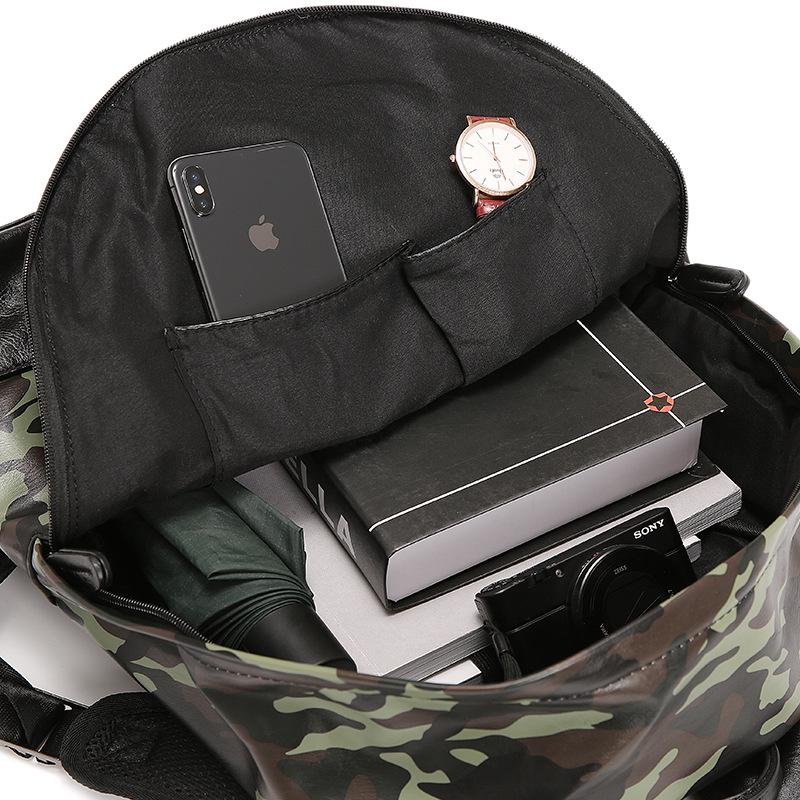 Camouflage Backpack Men Large Capacity Waterproof Student Computer Outdoor Sports Travel Bag