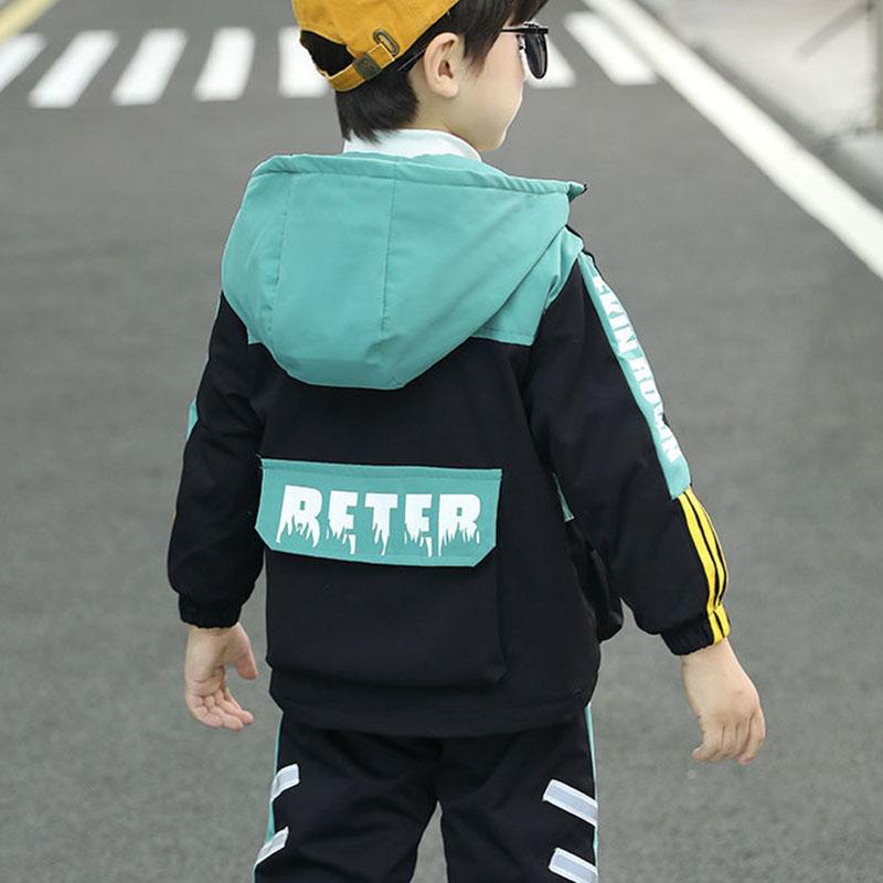 Children's Two-piece Suit Children's Clothing Boy Autumn Clothing Suit Korean Version Boy Spring and Autumn Two-piece