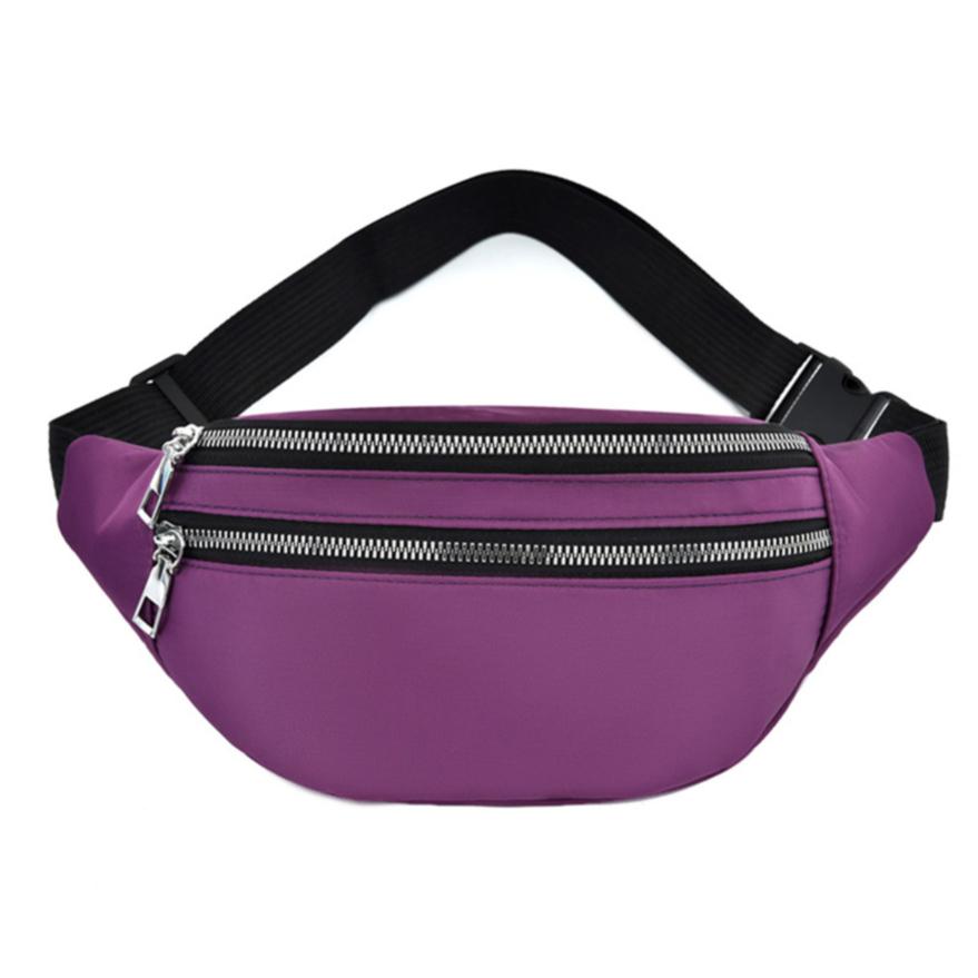 Women Waist Bag Oxford Men Banana Bag Ladies Coin Purse Belly Bag Coin Purse