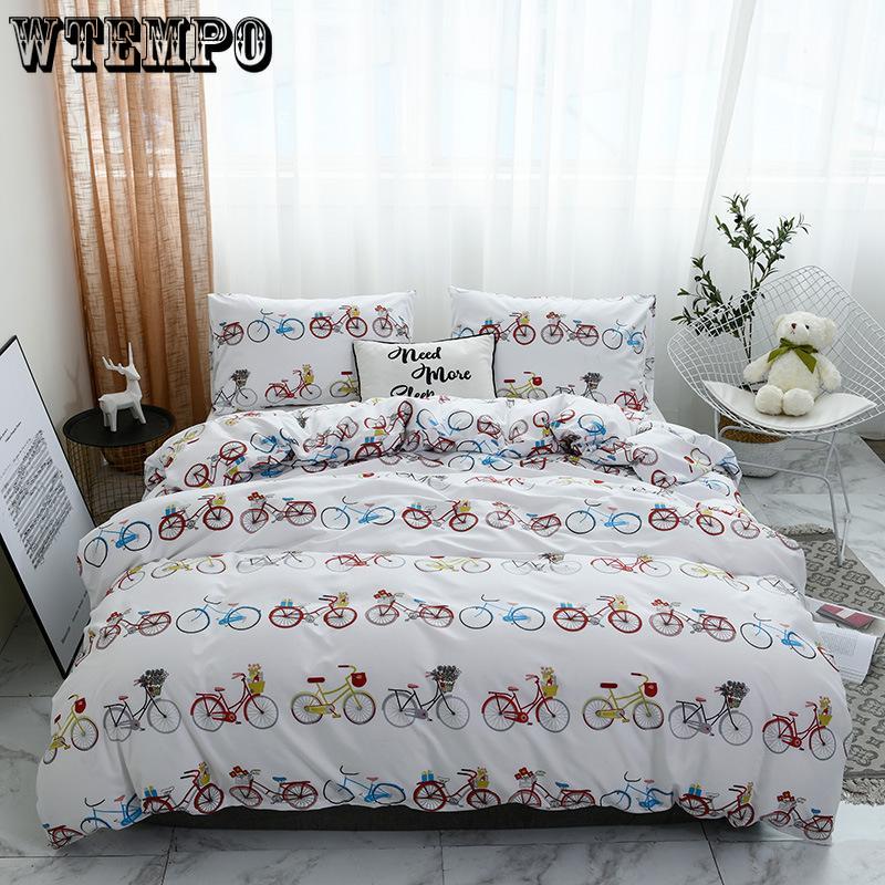 Bedding Set High Quality Butterfly Print Designed Duvet Covers Queen King Size Bedclothes