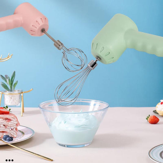 Wireless Electric Whisk Small Hand-held Rechargeable Cream Whisk Household Cake Baking Tool