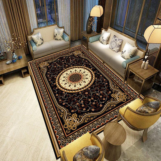 Nordic Simple Geometric Pattern Rugs Carpets for Living Room Bedroom Area Rug Chair Anti-Slip