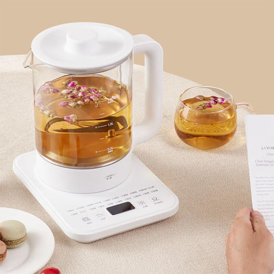 Automatic Household Multifunctional Kettle Office Glass Tea Maker Decocting Flower Teapot