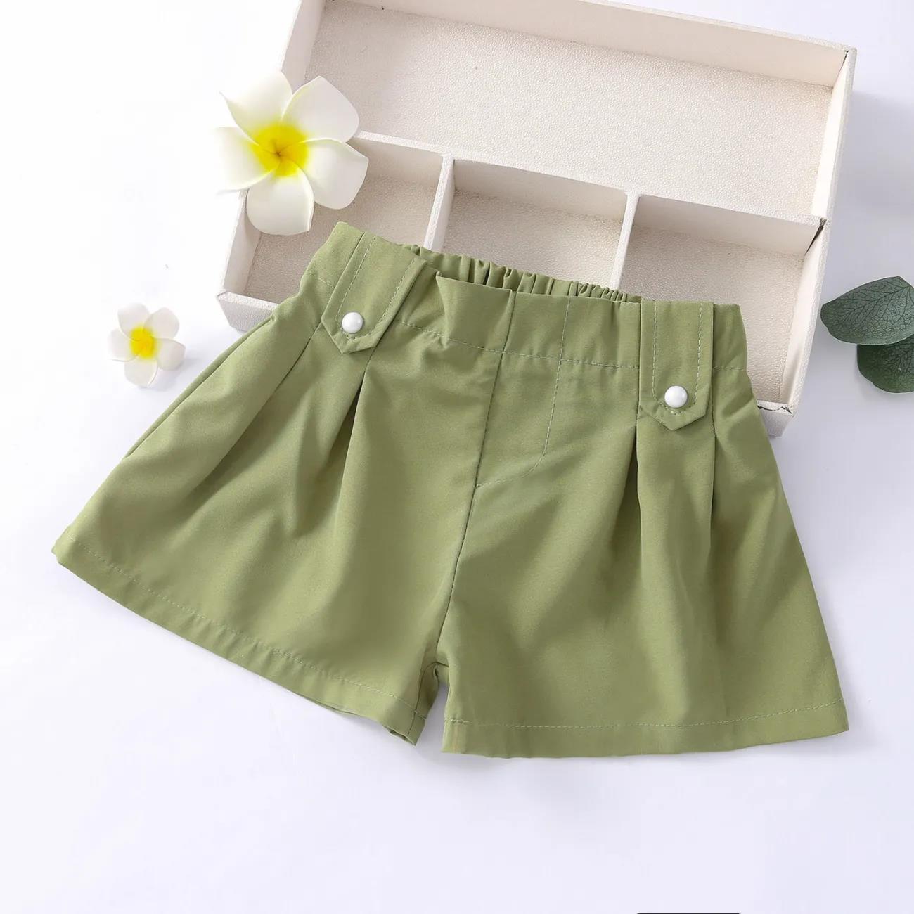 Girls' Shorts Summer Wear All-match Skirt Pants Children's Pants Thin Loose Casual Sports Pants