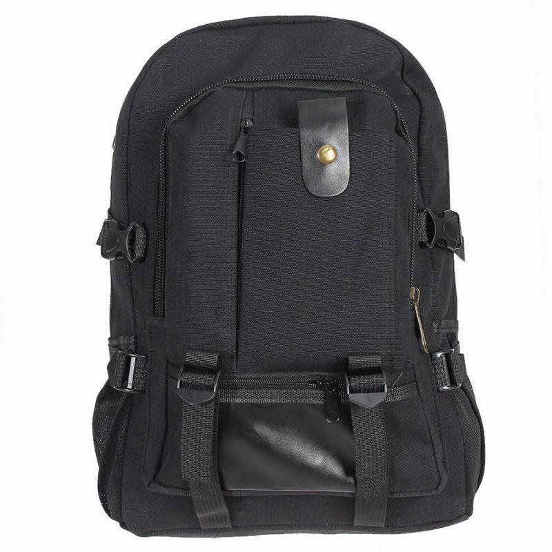 Men Retro Canvas Backpack Rucksack Travel Sport Schoolbag Laptop Hiking Book Bag Backpacks