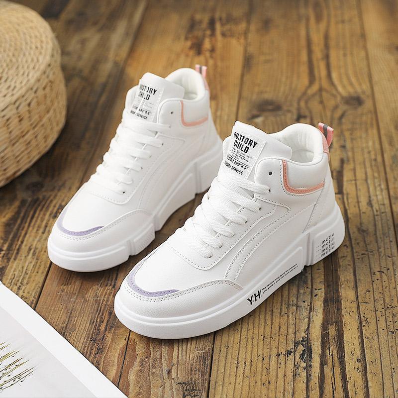 Casual Kids Shoes Waterproof Sneakers Children White Shoes Flats Antislip Girls Trainers Classic Fashion Children Leather Shoes