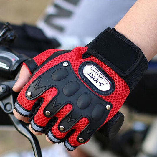 Cycling Half-finger Gloves Men's Summer Thin Outdoor Sports Non-slip Wear-resistant Motorcycle Bike Tactical Gloves