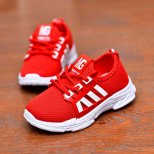 Girls' Sports Shoes, Students' Running Shoes, Spring and Autumn Children's Net Shoes, Boys' Casual Shoes, Breathable Shoes