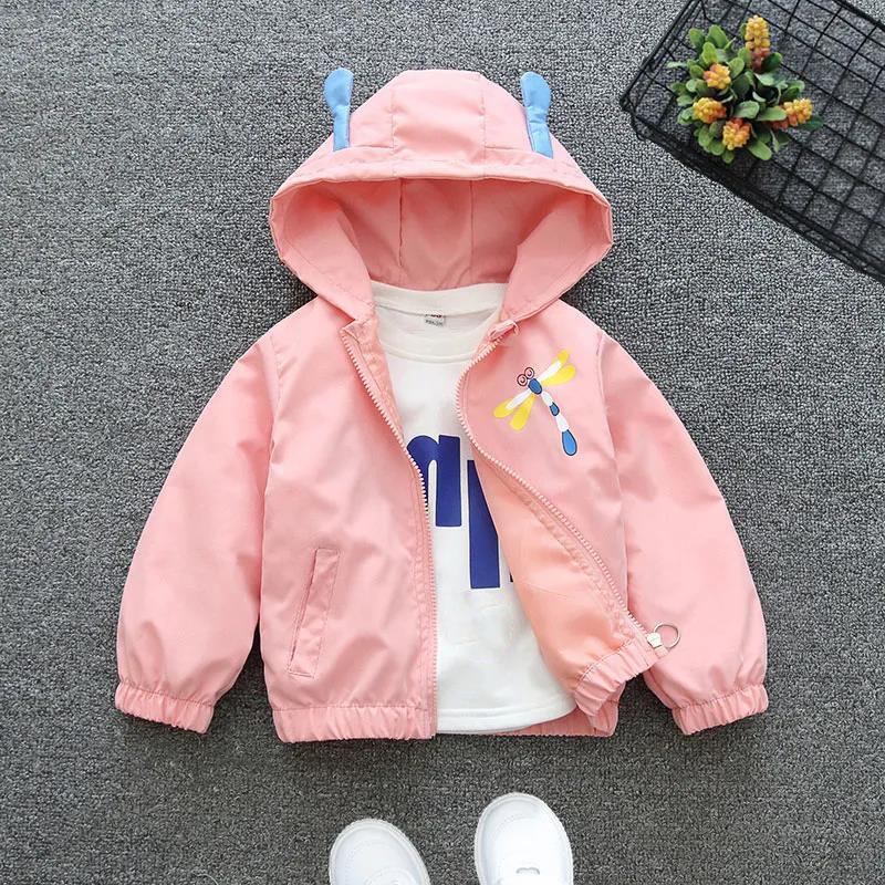 Children's Clothing Girls Jacket Spring and Autumn Models 2021 Children's Girls Jacket Thin Middle and Small Children's Autumn Clothing