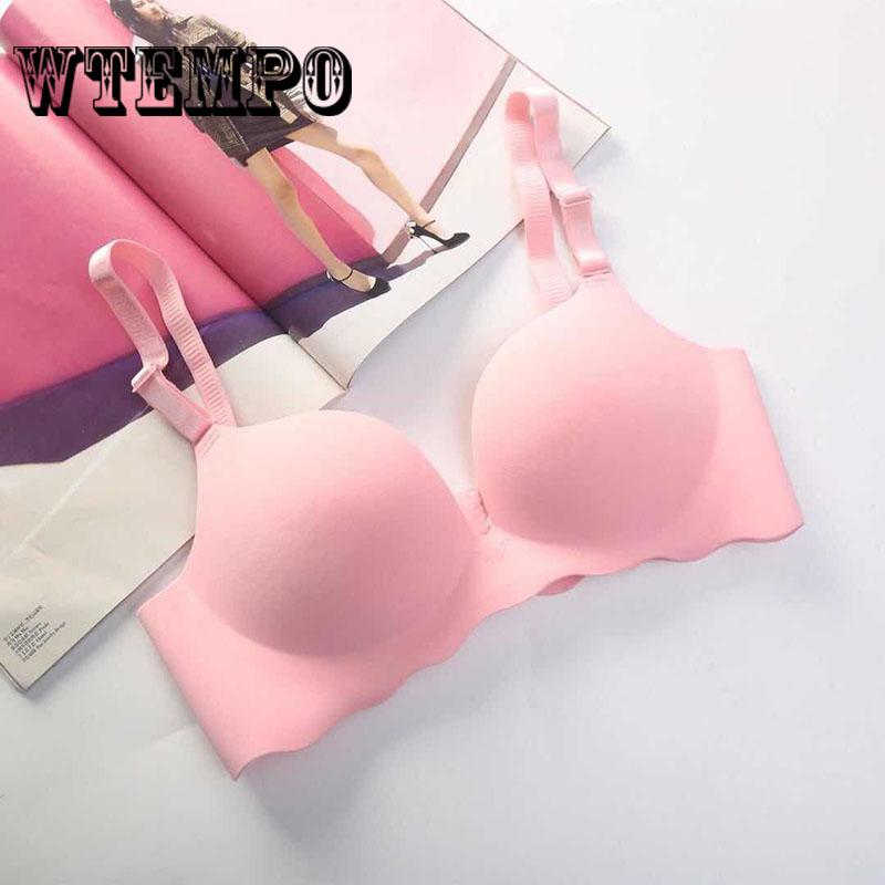 AB Cup Sexy Woman Young Girl Small Chest Bra French Romantic Gathered Bra Printed Cat Bra Cute Sweet