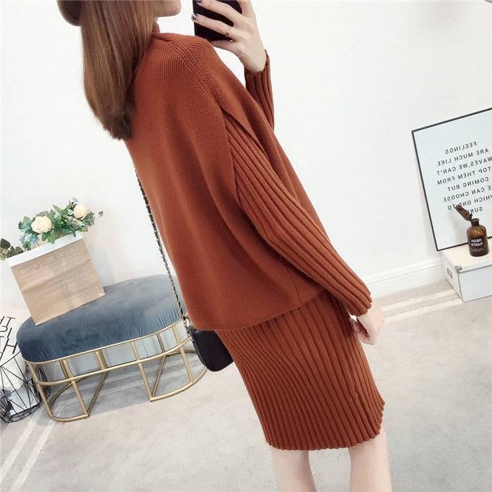 Women Package Hip Knitted Spring Dress Sexy Elegant Slim Bodycon Dress Autumn Long Vestidos Female