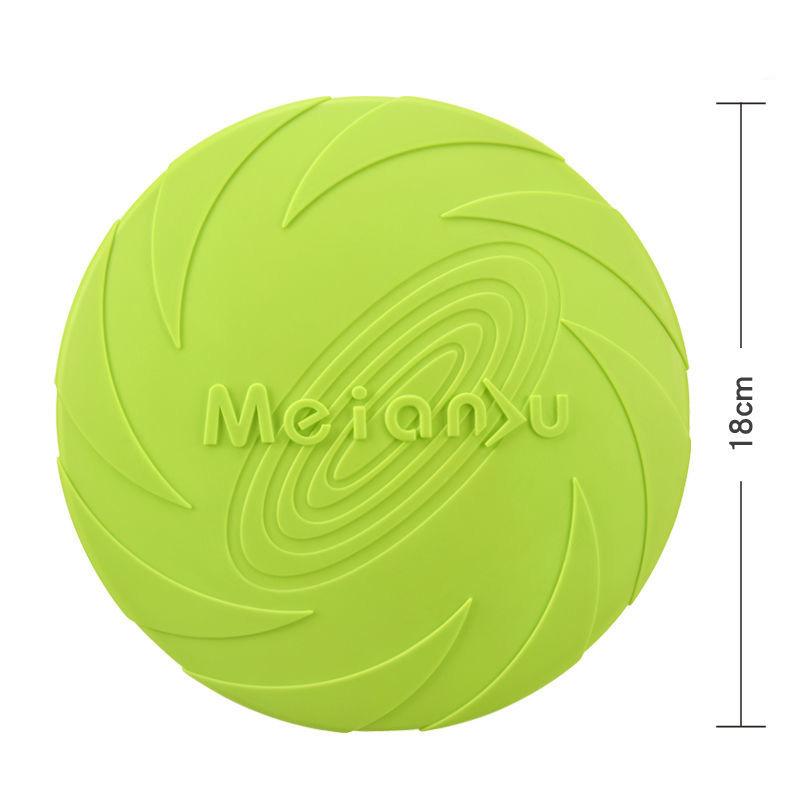 Fashionable Pet Dog Frisbee Pet Toy Frisbee Dog Silicone Resistant Frisbee Floating Training Throwing Toy