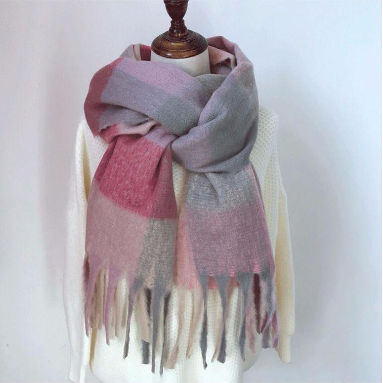 Winter warm scarf Christmas gift Woman Trend Wild Shawl scarf Long section scarf Birthday present