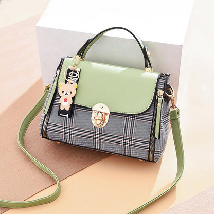 Patent leather bag Genuine Leather Woman bag European and American Shoulder Handbag Trendy wild