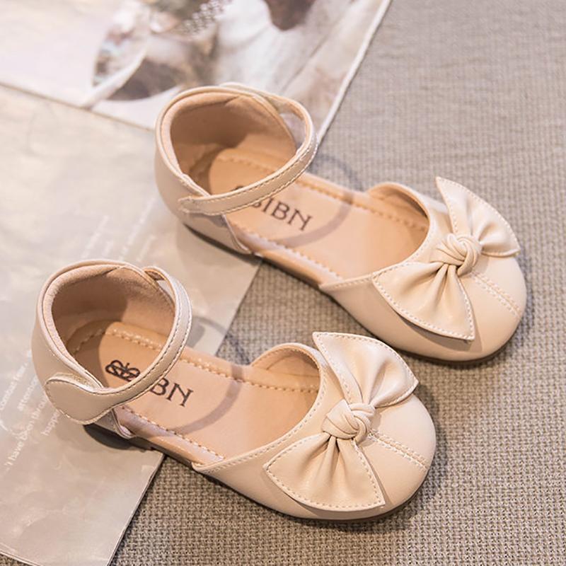 Girls' Shoes Summer Women's Treasure Soft-soled Princess Shoes Spring Style Single Shoes Children's Baotou Sandals Girls