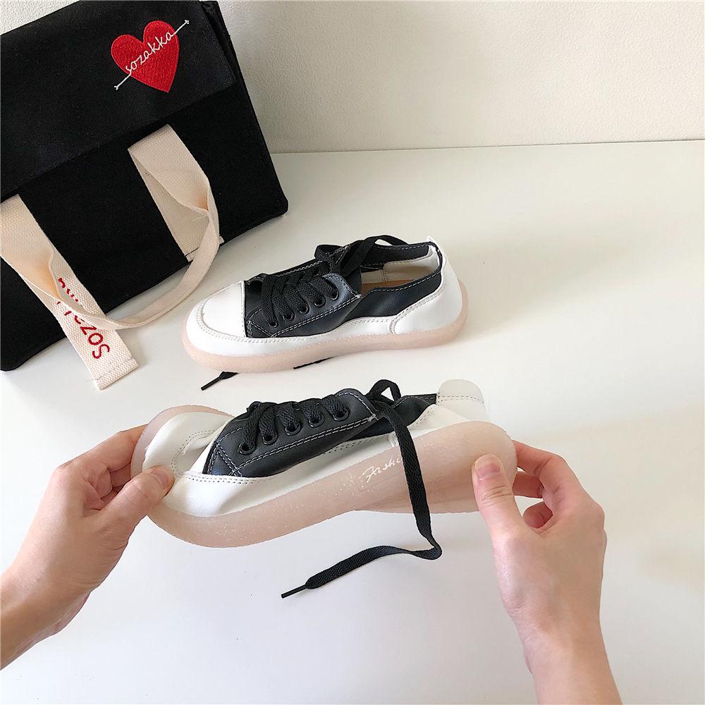 Classic White Shoes Woman Casual Canvas Shoes Female Summer Women Sneakers Lace-Up Flat Trainers Fashion Women Vulcanize Shoes