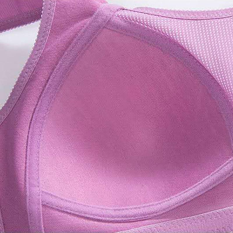 Thin Section Large Size Gathered Beauty Back No Steel Ring Anti-glare Anti-sagging Tube Top Women's Underwear Bra