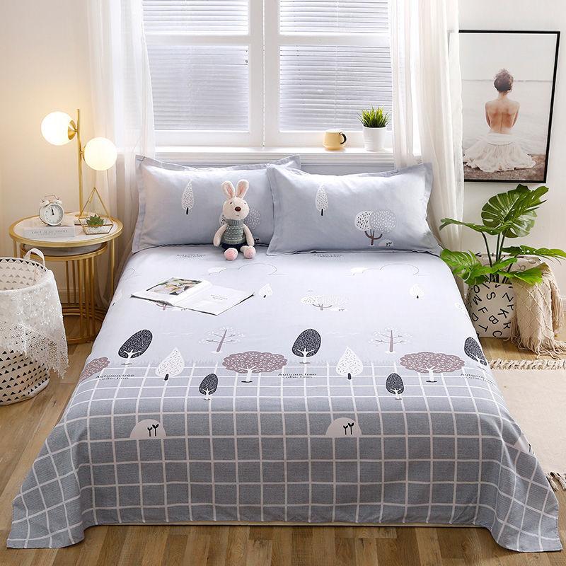 Twill Skin-friendly Bed Four Seasons Universal Student Dormitory Bed Linen Household Bedding