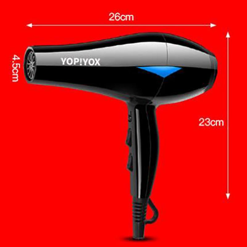 1500W Commercial Hair Dryer Set 6-step Temperature Adjustment Hot/cold Hair Dryer Blu-ray Hair Care Tools