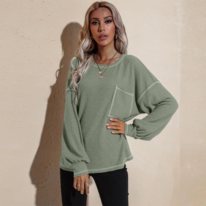 Sweatshirts Version Loose Thin Long-sleeved Sun Protection Coat Solid Color Retro Shirt Student Girl Top