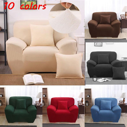 Solid Color Stretch Chair Slipcover Sofa Cover Furniture Protector Cover Stretchable Elastic Sofa Cover Armchair Covers for Living Room