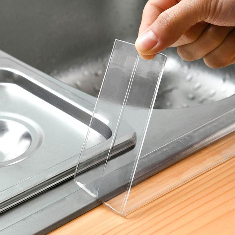 3.2m Bathroom Kitchen Shower Water Proof Mould Proof Tape Sink Bath Sealing Strip Tape Self Adhesive Waterproof Plaster