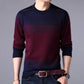 Autumn Casual Men's Sweater O-Neck Striped Slim Fit Knittwear Mens Sweaters Pullovers Men Pull Homme