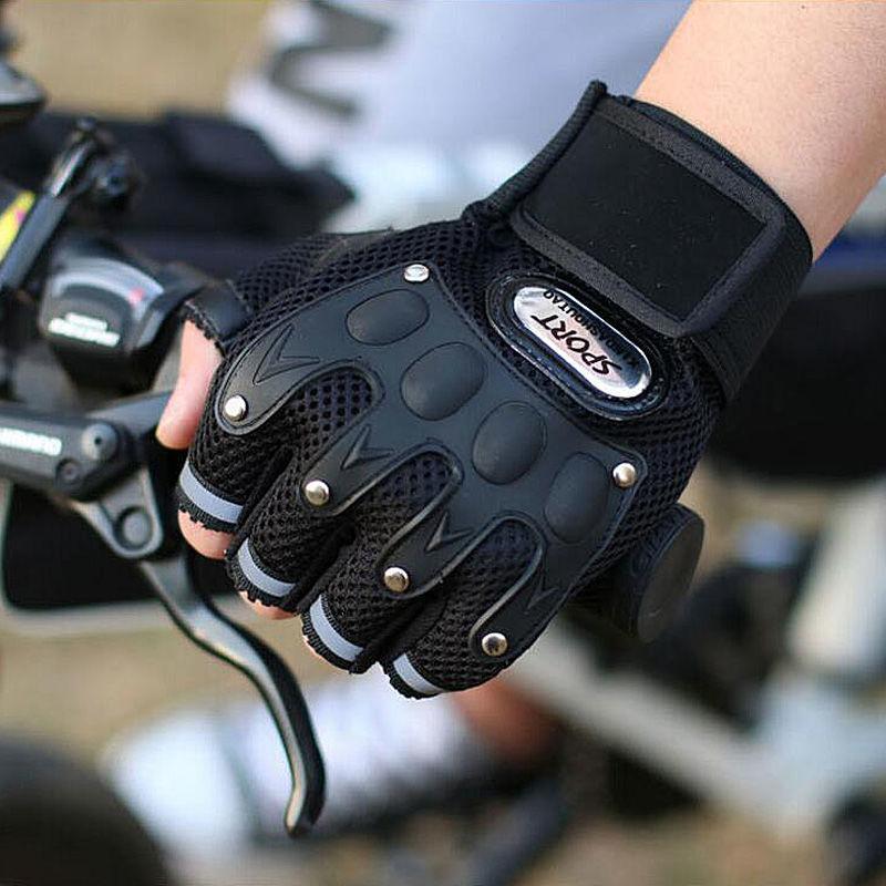 Cycling Half-finger Gloves Men's Summer Thin Outdoor Sports Non-slip Wear-resistant Motorcycle Bike Tactical Gloves