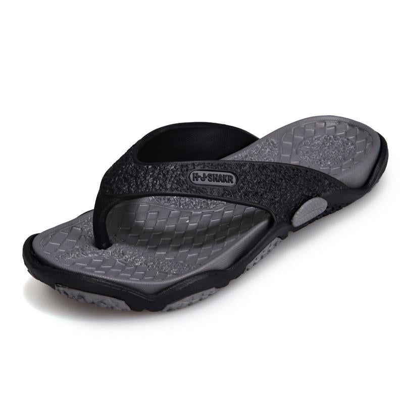 Summer Men's Large Size Slippers Fashion Casual Beach Shoes Outdoor Flip-flops 39-45