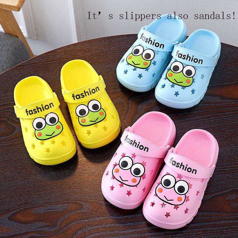 New Baby Slippers Summer 0-5 Years Child Hole Shoes Girls Non-slip Baby Sandals Boys Beach Shoes