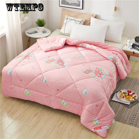 Comfortable home bedding winter thickened winter warm quilt winter quilt  dormitory