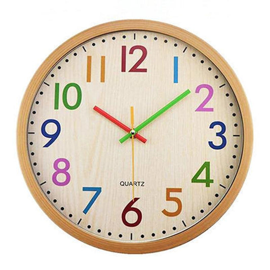 Living Room Silent Wall Clock Fashion Creative Home Wall-mounted Electronic Quartz Clock Modern Minimalist Atmosphere Free Punch Clock