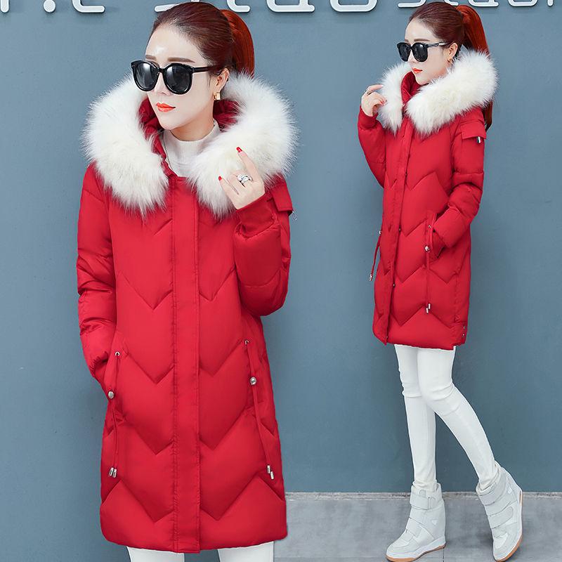 Winter Woman's Cotton clothing Woman's Winter Long Sleeve Warm Jacket Fashion Large size Down Jacket