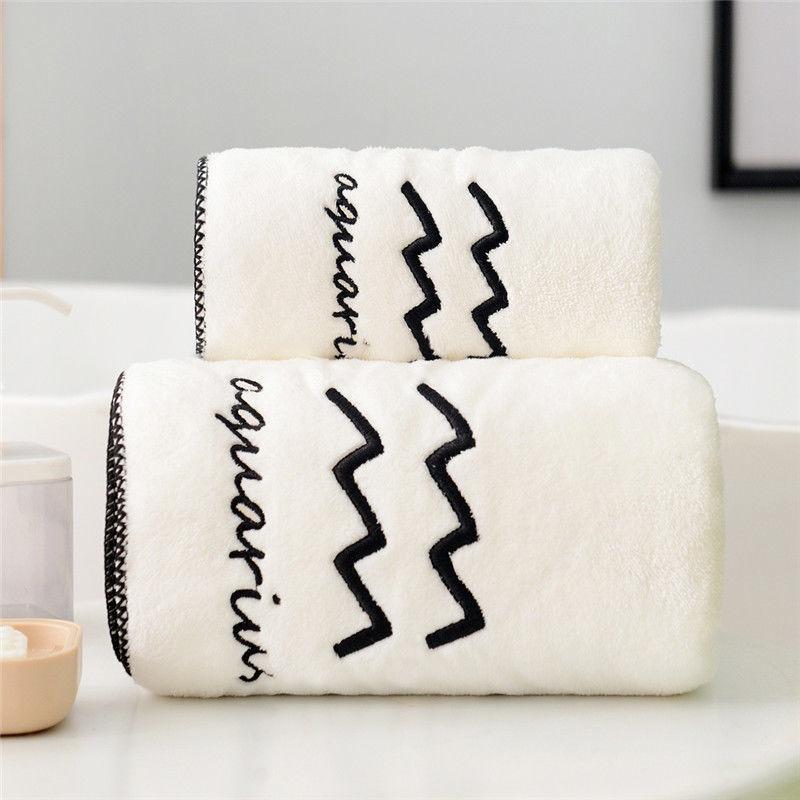 The Extra-thick Coral Fleece Bath Towel Set Is More Absorbent Than Pure Cotton Quick-drying No Hair and No Fading Cute Household Towels Bath Towels