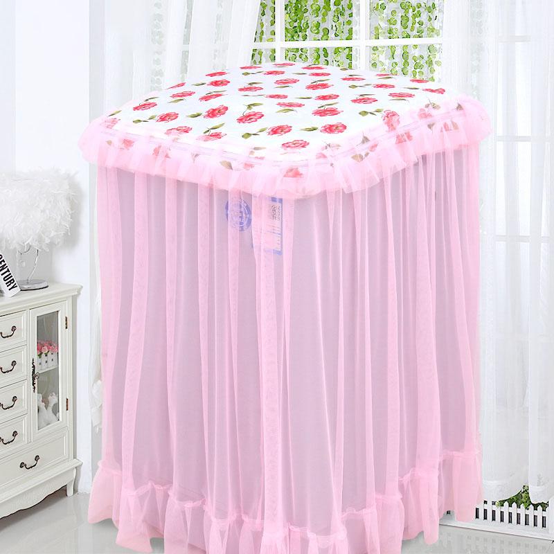 Washing Machine Cover Thickened Sunscreen Dust Cover Zipper Washing Machine Cover