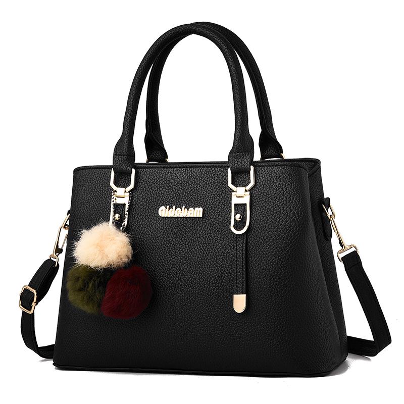 Shoulder Handbag Trendy wild Patent leather bag Big capacity Woman bag European and American style