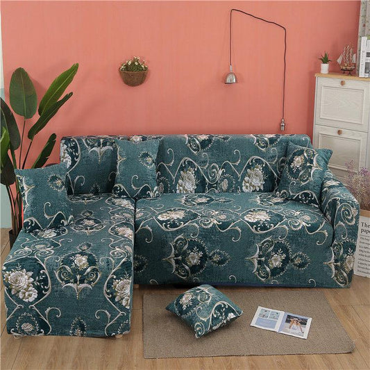 Flower Series Sofa Covers Living Room Stretch Sofa Slipcovers High Elastic Sofa Armchair Couch Cover