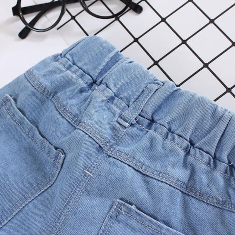 Boy's Shorts Summer Children's Jeans Five-point Pants Middle and Small Children's Casual Pants Handsome Baby Shorts