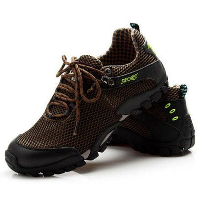 Outdoor Hiking Shoes Men's Shoes Breathable Sports Shoes Casual Shoes Non-slip Net Shoes Travel Hiking Shoes Student Fitness Shoes