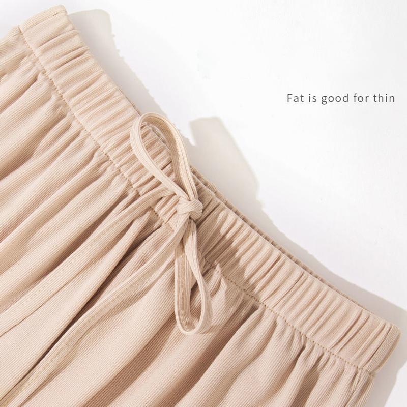 Casual Ice Silk Shorts Women's Summer High Waist Loose Large Size Thin Wide-leg Pants Women's Sports Drape Shorts