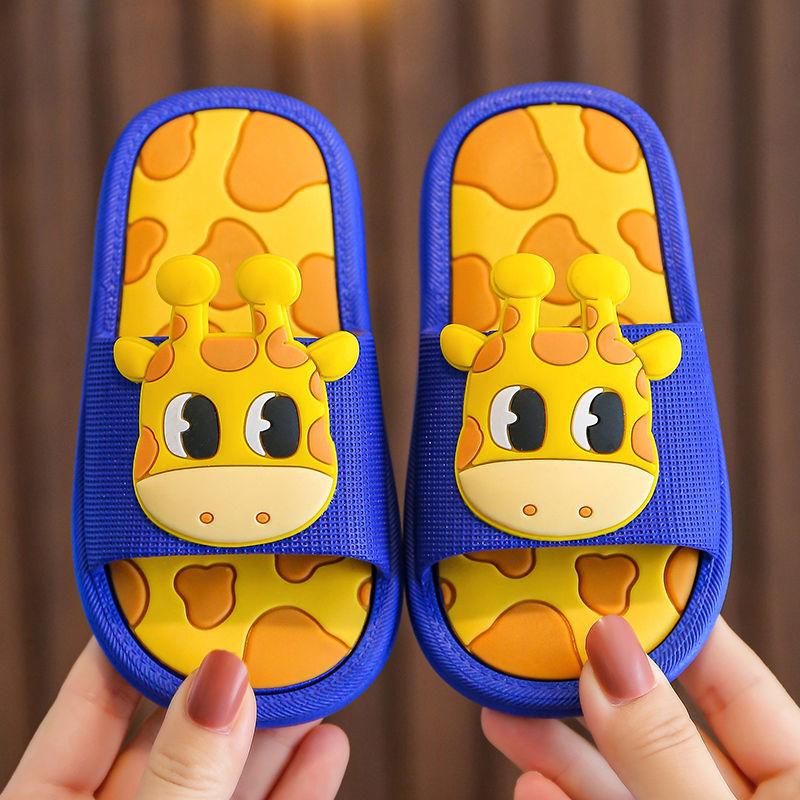 Children's Slippers Summer Boys and Girls Cute Soft-soled Non-slip Comfortable Cartoon Household Slippers