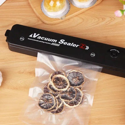 Household Food Vacuum Sealer Food Packaging Machine Film Sealer EU Plug Vacuum Packer with 10pcs Food Vacuum Bags Kichen Tool