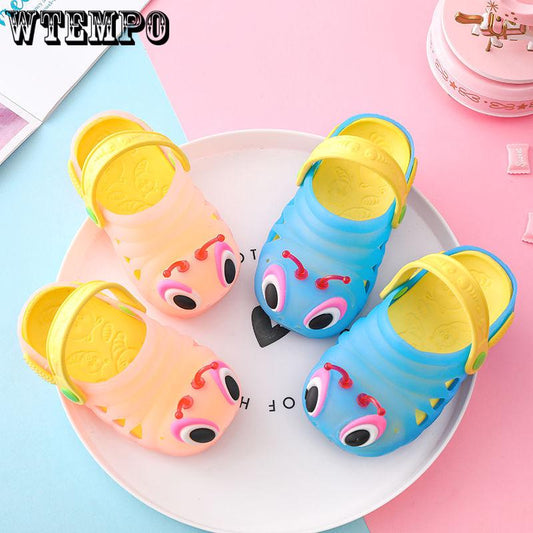 Anti-slip Shoes Kids Baby Boys Girls Kawaii Garden Summer Sandals Children Beach Slippers