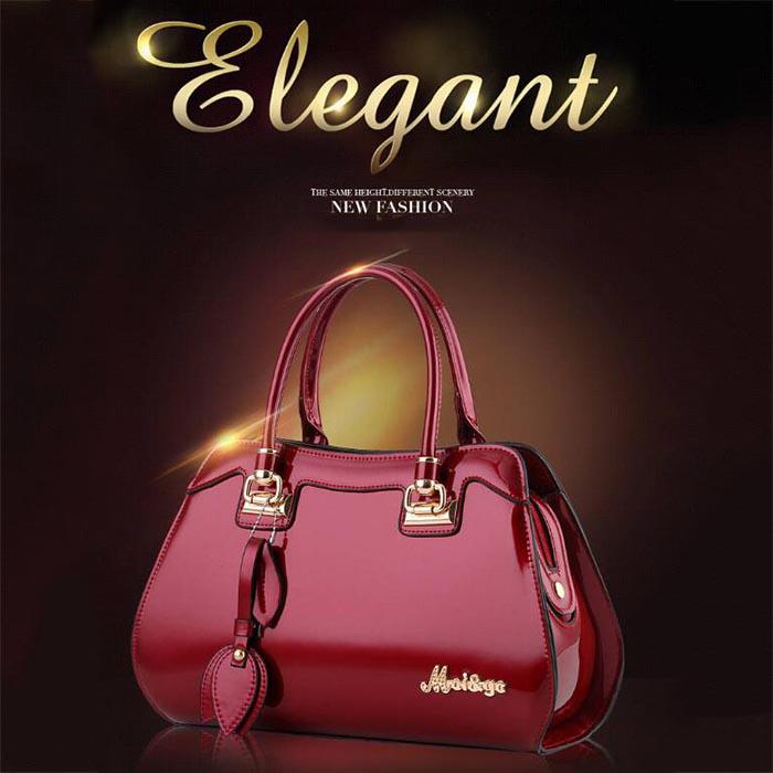 Fashion Luxury Handbags Women Bags High Quality Women Leather Handbags Patent Leather Ladies Tote