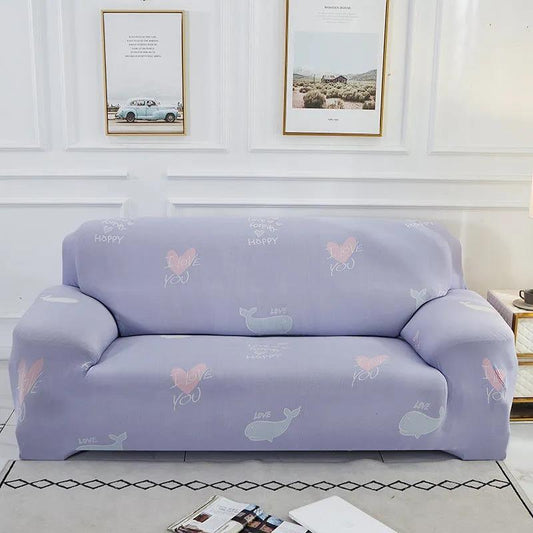 1/2/3/4 Seaters Marble Sofa Cover Slipcovers Elastic Armchair Slipcovers Dining Room Stretch Sofa Covers for Living Room