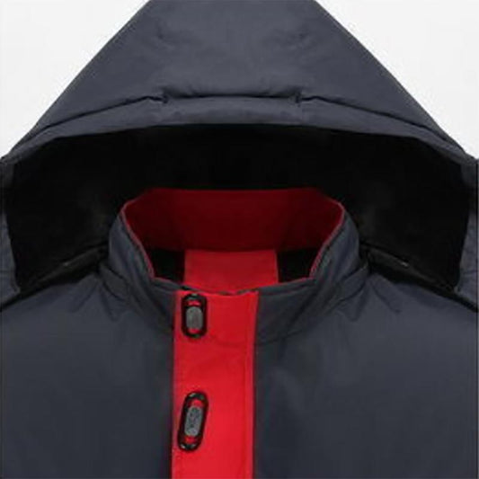 Men's Cotton-padded Jackets Plus Velvet Loose Padded Jackets for Outdoor Warmth In Autumn and Winter