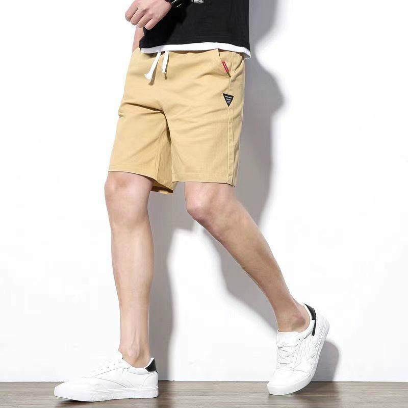 Shorts Men's Solid Color Five-point Pants Loose-fitting Summer 5-point Pants