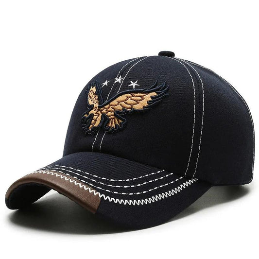 3D Eagle Embroidery Baseball Cap Male Cap Hip Hop Flat Along Snapback Hats Baseball Cap